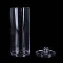Cosmetic Makeup Case Clear Q-tip Storage Holder Cotton Pad Swab Box Organiz FT