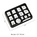 14pcs Window Glass Switch Button Cover Trim for Mercedes-Benz GLA E Class SN9F
