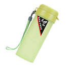 Green Sports Water with Handle Drinking Bottle for Running Camping Bicycle