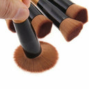 5 PCS Flat Brush Top Buffer Foundation Powder Cosmetic Salon Makeup Basic N A5F7