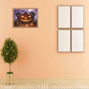 Halloween Pumpkin Cats 5D Full Drill Diamond Painting DIY Craft Needlework