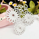 Flower Leaf Metal Cutting Dies Paper Card Embossing Stencil Set 11.1*10.1cm DIY