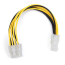 4-Pin to 8-Pin EPS 12V ATX Motherboard Power Supply Adapter Converter Cable