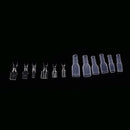 270Pcs Alloy&Rubber Spade Crimp Terminal Connector Insulating Sleeve Kit w/ Case
