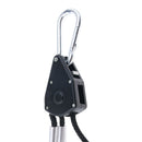 4 Packs 1/8'' Adjustable Heavy Duty Rope Ratchet Clip Hanger Tent Tensioners