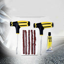 Easy Carring Car Tubeless Tyre Puncture Repairing Kits Tool Tire Plug 8  QRO