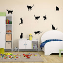 Cats Wall Stickers Art Decals Mural Decor Home Room DIY Decoration R1G8