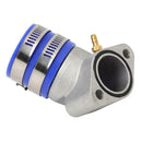 Carburetor Frosted Intake Pipe Adapter Manifold for GY6 150cc Engine Scooter