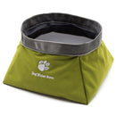 2Pcs Collapsible Pet Dog Travel Bowls, Portable Travel Bowl Feeder