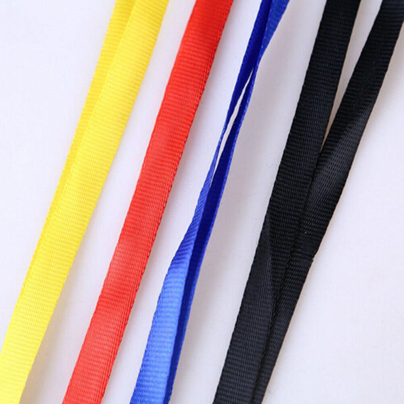 10Pcs Neck Strap Lanyard Safety Breakaway For ID Name Badge Holder Keys ClipLJLJ