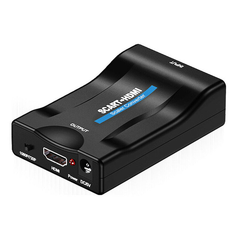 HW2905 SCART to HDMI Converter 1080P/720P Video Audio Adapter for HDTV DVD