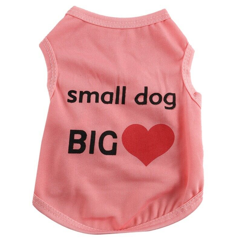 Dog Cat T-Shirt Clothes Vest Tee Cotton Puppy Pet Apparel Costume Coat Jack A8M9