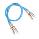 Dual RCA to RCA Audio Video AV Cord for HDTV DVD VCR Stereo Cable 0.5meter