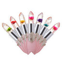Beauty Bright Flower Crystal Jelly Lipstick Magic Temperature Change Color