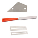 Stainless Steel Guitar Fret File+Fret Rocker Level+Fingerboard Protector Tool