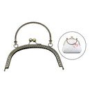 16.5cm Embossed Wallet Metal Handle Arc-shaped for DIY Handware Accessories