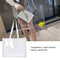 Women PVC Transparent Totes Handbags Clear Shoulder Shopping Beach Bags Tote