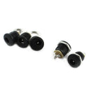 5 pcs 5.5 mm x 2.1 mm Power Supply 3-pin Female Connector PCB Panel Support Z6Z8