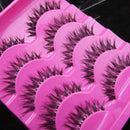 5 Pairs Eye Lashes Demi Wispies Natural Long Thick False Eyelashes Handmade A+