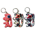 6Pcs Red Floral Cotton Fabric Bundle Upholstery Charms Quilt Fabric Offcuts
