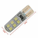 10x Universal T10 12SMD 2835 LED W5W Canbus Error free Parking Light Bulbs Lamp
