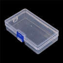 Clear Plastic Storage Box Jewelry Tool Craft Container Beads Organizer   vvG0HTE