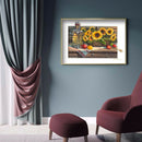 Diamond Painting Sunflower Basket Full Round Rhinestone Picture DIY 40x30cm