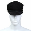 Captain Sailor Marine Cap Cotton Color Black Men New