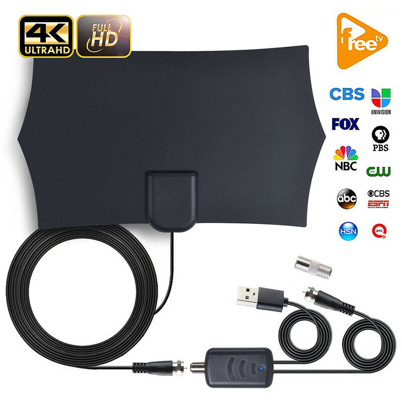960 Miles Long Range 1080P Skywire 4K HDTV Aerial Indoor Digital TV Antenna New