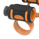 Drum Stick Control Clip Drumsticks Aid Auxiliary Hand Grip Loop Orange