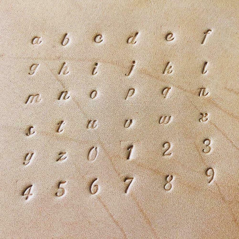 3mm-4mm-5mm-6mm 36pcs Steel Letter Number Stamp Punch Set for Leather Craft Tool