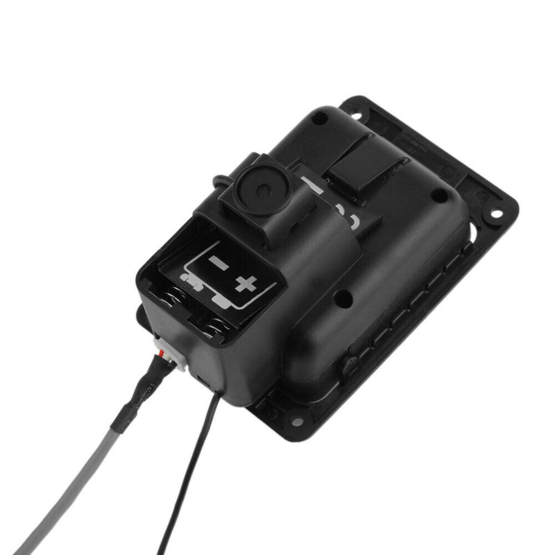 Fishman 301 4-Band EQ Equalizer Guitar Preamp Piezo Pickup Tuner with Microphone