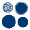 Metal DIY Embossing Blessing Flower Cutting Dies Stencils Craft (H6053) A