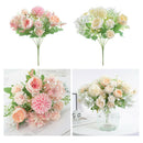 2pcs Vivid Rose Flowers 13in f/ Baby Shower Banquet Decoration No Fading