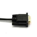 VGA HD15 Male To Male Cable Monitor M/F Extension Adapter Cord