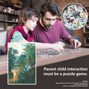 1000pcs Paper Puzzles Jigsaw Jungle Archery Boy Kids Adults Assemble Toys