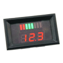 12-60V Lead Acid Batteries Capacity LED Indicator Digital Voltmeter Tester