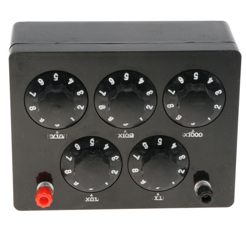 Electrical 0-9999.9ÃŽÂ© Resistance Box  Physical Teaching Aids Lab Tool