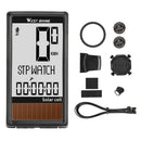 Wireless Solar Cell Bicycle Computer MTB Waterproof Speedometer Odometer