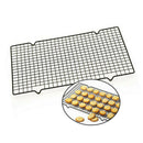 1pc Carbon Steel Non-stick Cooling Rack Cooling Grid Baking Tray For Biscui