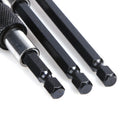 3Pcs/Set Magnetic Screwdriver Extension Bit Quick Release 1/4 Hex Shank Too