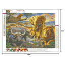 5D DIY Full Drill Diamond Painting Elephant Cross Stitch Embroidery (C903)