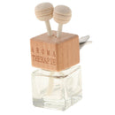 Car Air Freshener Hanging Glass Bottle for Essential Oils Car Perfume Bottle