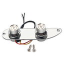 Replacement Tone Volume Control Knob Wired Control Plate for 51P Bass Guitar