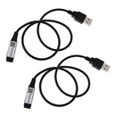 2 Pcs 5V 4-Pin Bluetooth Controller For RGB TV Backlight
