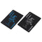 Portable Board Game, Black Waterproof Mini Poker Card Playing Cards Plastic