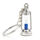 Funny Metal Hourglass Key Chain Key Ring Couples Trinket Keychains Keyfob NEW
