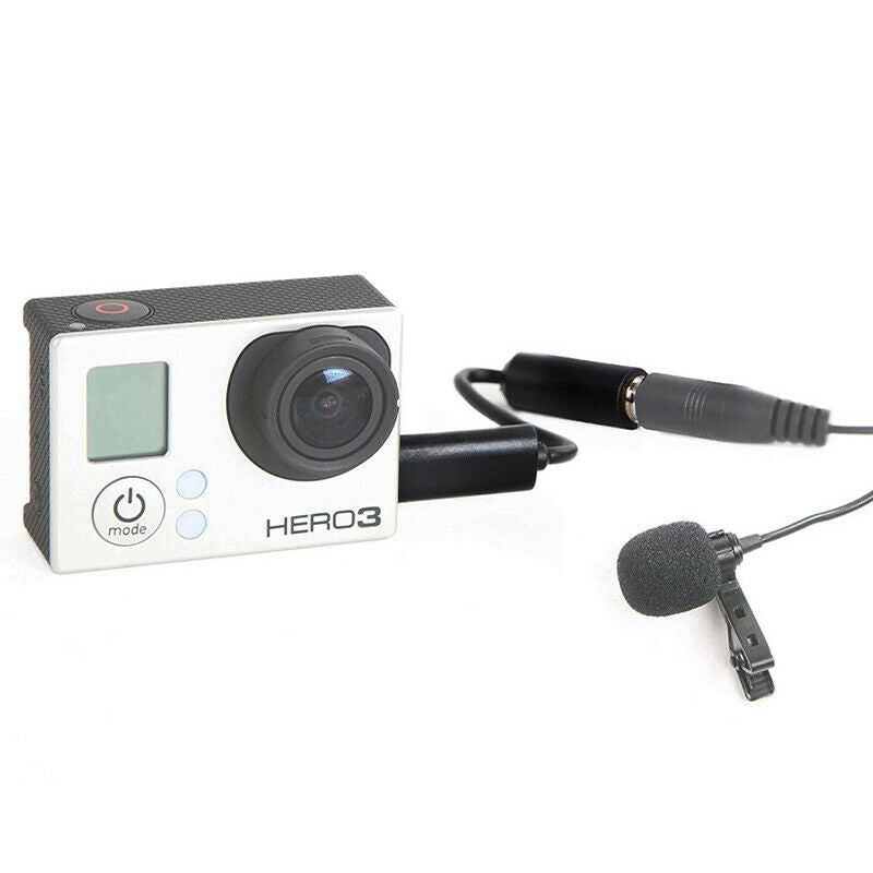 Mini USB Male to 3.5mm Jack Female Audio Cable Mic Adapter Headphone Earphone ME