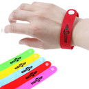 10Pcs Bracelet Anti Mosquito Wrist Bands Repellent Outdoor Camping Equipm %a