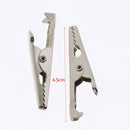 10x Clips For Test Leads, Battery Connectors Clamps Breeding Cage